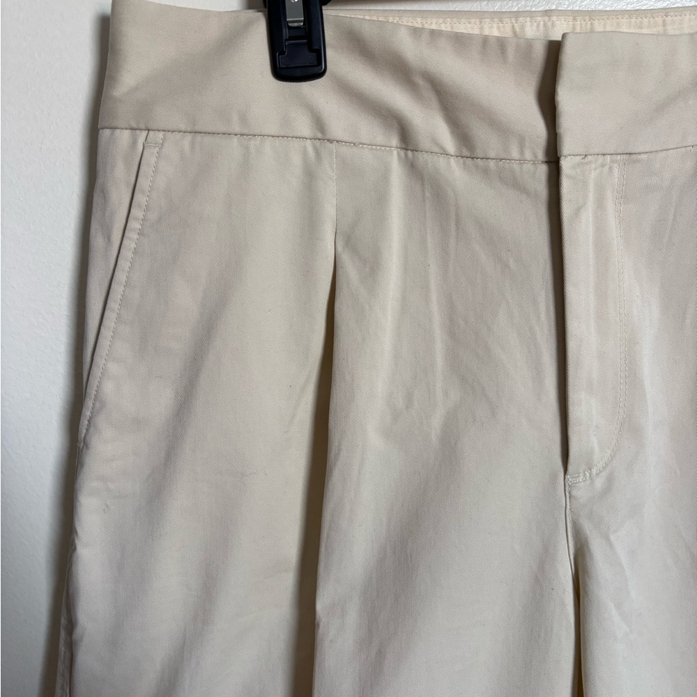 Cream GAP Wide-Leg Pants - Picture 2 of 5